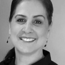 Donna Patzius Hill headshot BW
